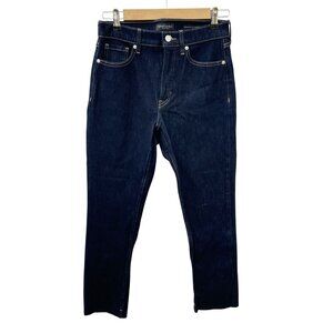 Banana Republic High-Rise Slim Stiletto Cut Off Jeans Dark Denim Crop Womens 28P